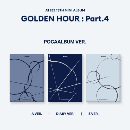 ATEEZ - "GOLDEN HOUR : Part.4" (POCAALBUM Ver.) (PREORDEN)